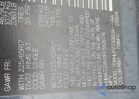 2015 Nissan Rogue S from USA, damaged, VIN KNMAT2MV0FP563076